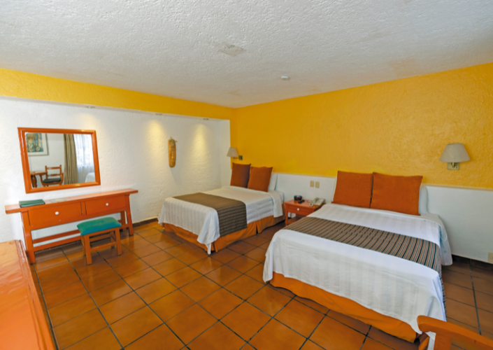 Junior suite doble Hotel Racquet Cuernavaca