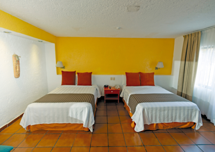 Junior suite doble Hotel Racquet Cuernavaca