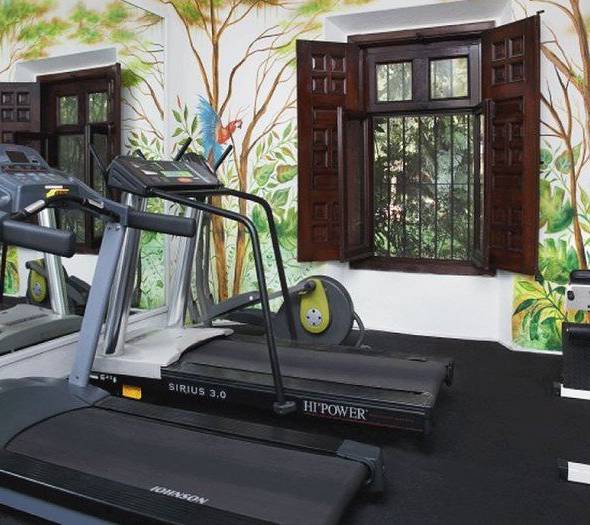 Fitness center Racquet Cuernavaca Hotel