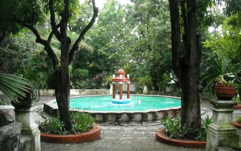 Jardin borda Hotel Racquet Cuernavaca