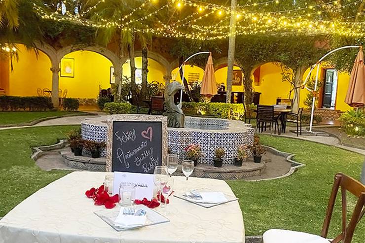 Cena romántica Hotel Racquet Cuernavaca Cena romántica Hotel Racquet Cuernavaca